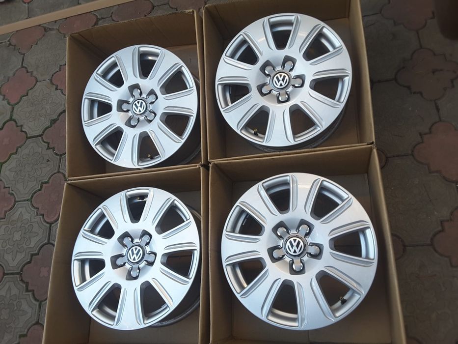 jante aliaj 16; 5x112; originale Vw Tiguan, Passat b6, b7, b8, Sharan