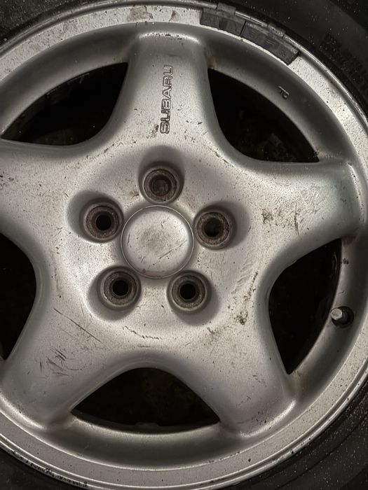 Продам колесо в сборе subaru