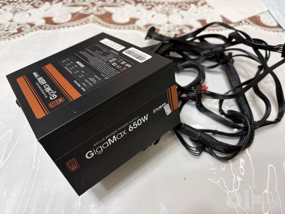 Блок питания Zalman Gigamax 650w 80+ bronze