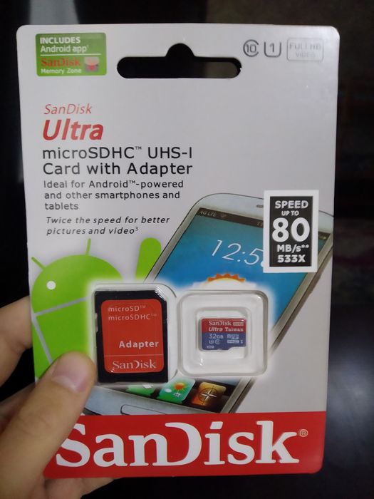 Original Sandisk micro fleshkalar 16GB 32GB 64GB 128GB