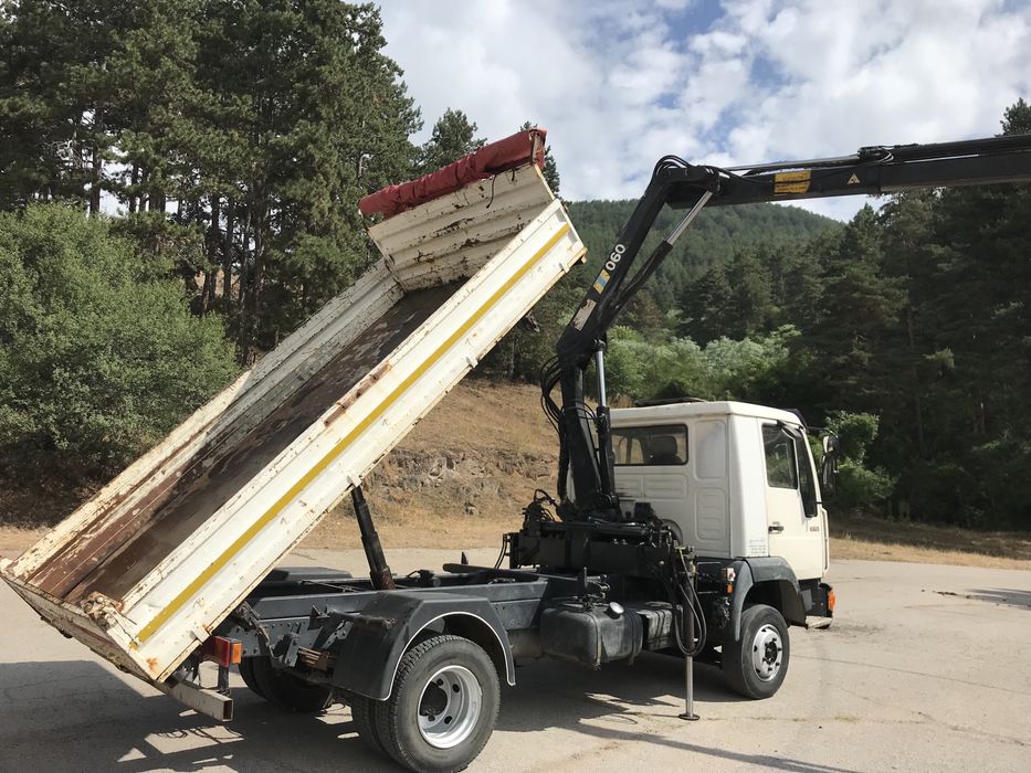 Самосвал с кран транспортни услуги