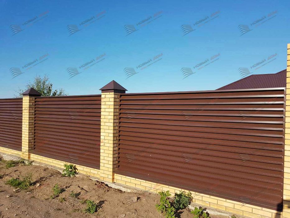 Забор жалюзи еврозабор