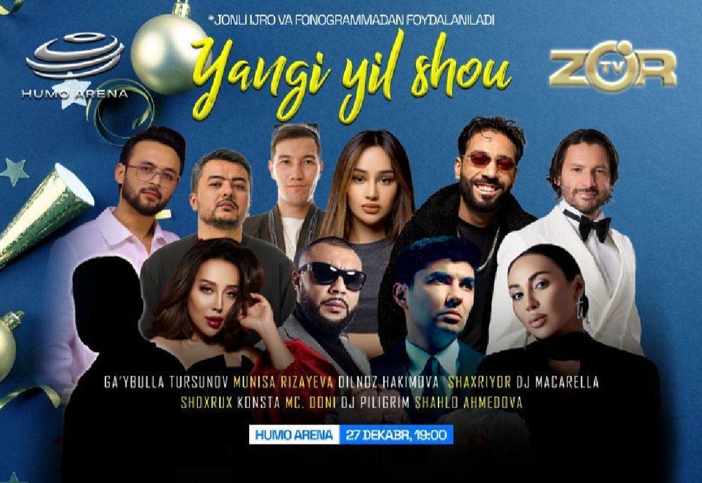 Chipta sotiladi 27 dekabr