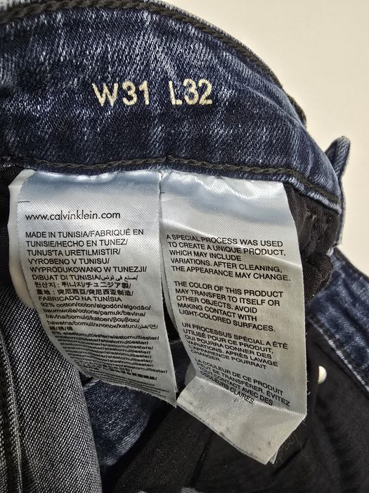 Blugi originali Calvin Klein Jeans skinny W31 L32
