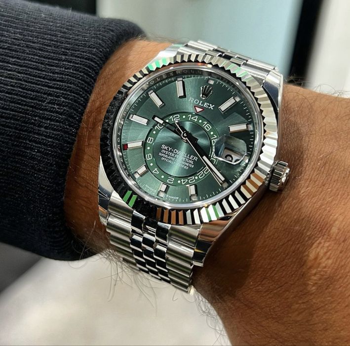 Rolex Sky-Dweller Jubilee Mint Green