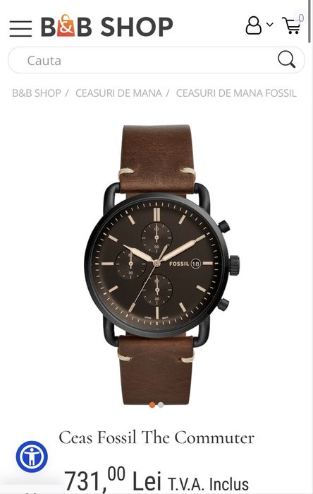 MDM vinde: Ceas Fossil The Commuter FS5403.