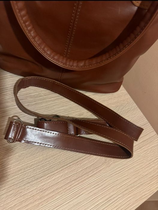 Дамска чанта от естествена кожа