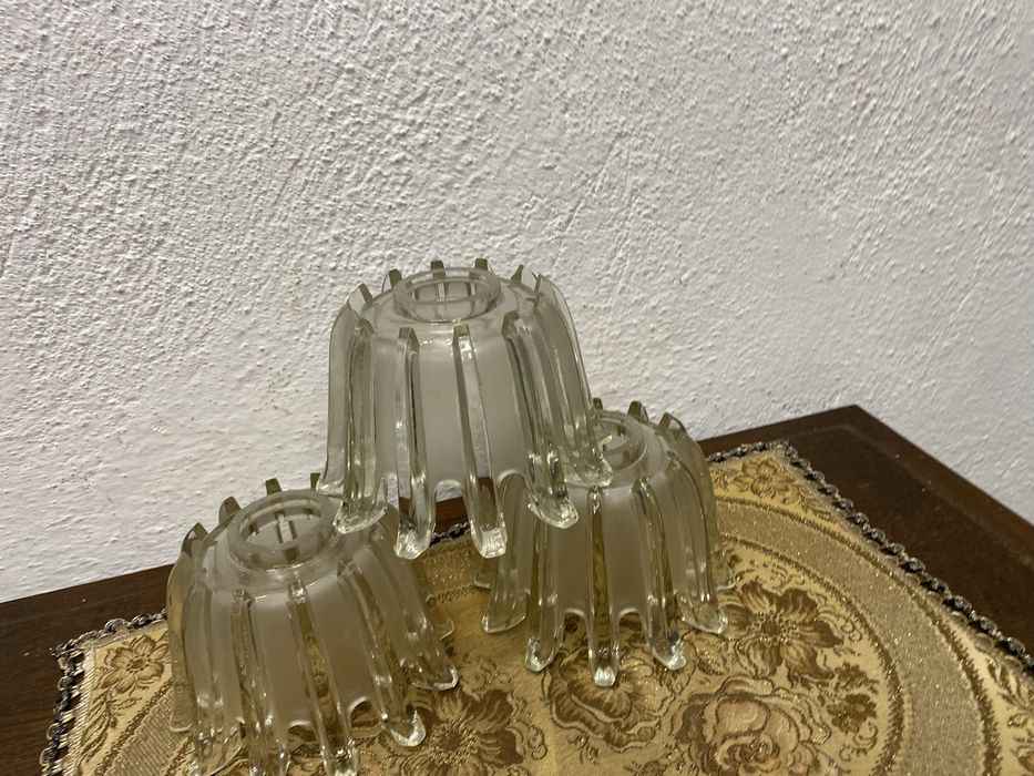 Италиански винтидж плафони от духано стъкло мурано