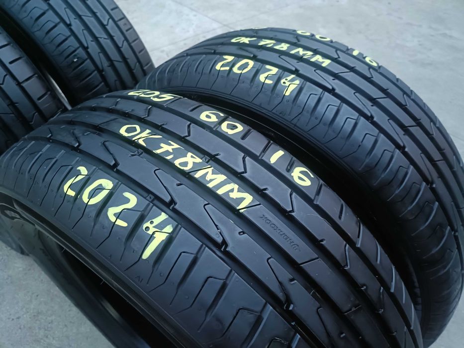 Set 4 anvelope de vara 205 60 16 hankook ventus prime 3 dot 2024