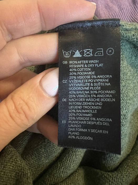 Lor Pulovar angora / blugi/ bluza mar M