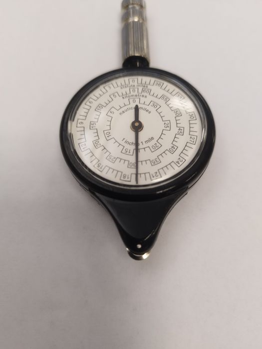 Одометър далекомер измервател за туристически географки и морски карти
