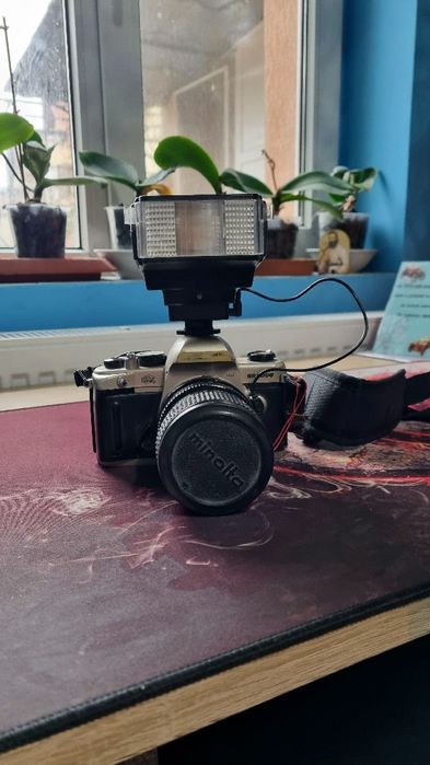 Minolta SR 5000 + Minolta MD 28–70 + Blitz Braun | Stare EXCEPȚIONALĂ