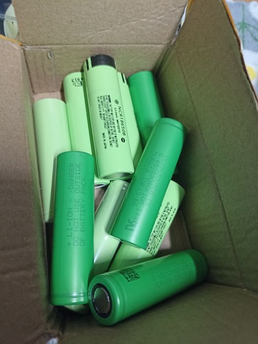 18650 LG, Panasonic, Samsung батареи