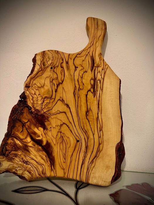 Дъска за рязане и сервиране от маслина (опция за гравиране)