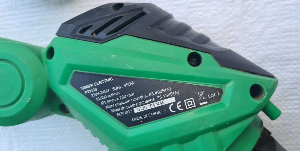 Trimmer electric tuns gazon GRUNMAN PT 2130 (450 W)