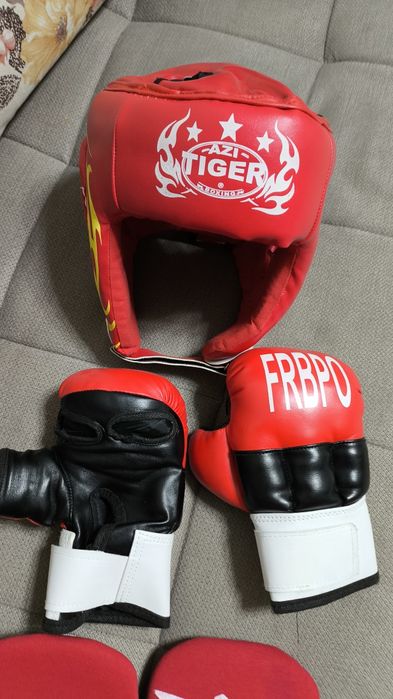 Кимоно, шлем, перчатки