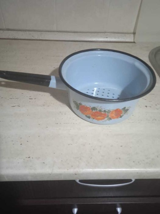 Посуда эмалированная новая