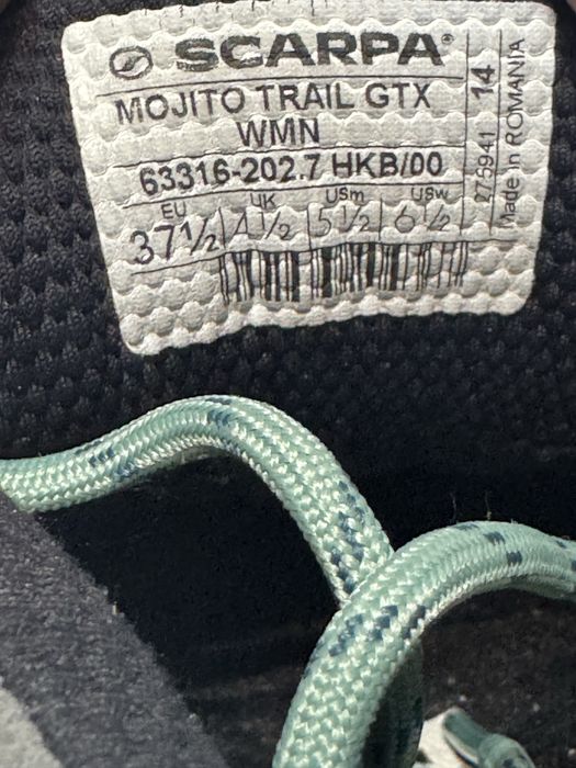 Туристически обувки SCARPA MOJITO TRAIL GORE-TEX . Размер 37.5