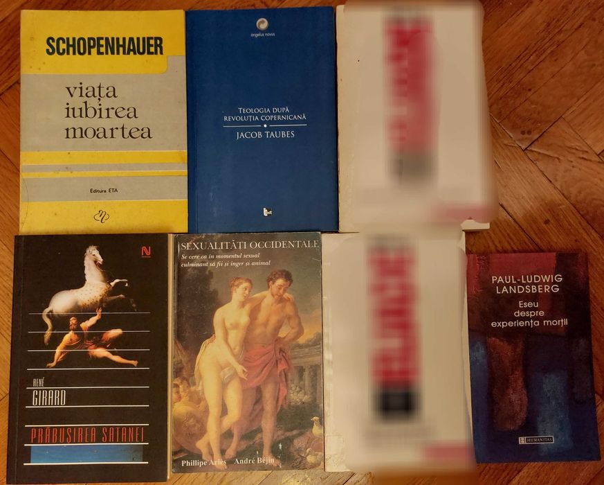 Carti filosofie si arta: Carriere/Blaga/Cioran/Vulcanescu/Ciomos etc