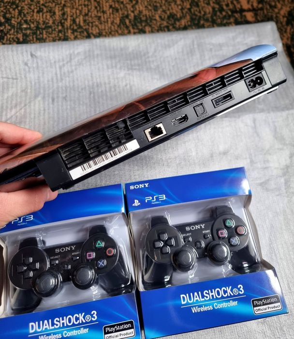 PlayStation 3 super slim plombasi bor. Yangi atiga 11 kun ishlagan.