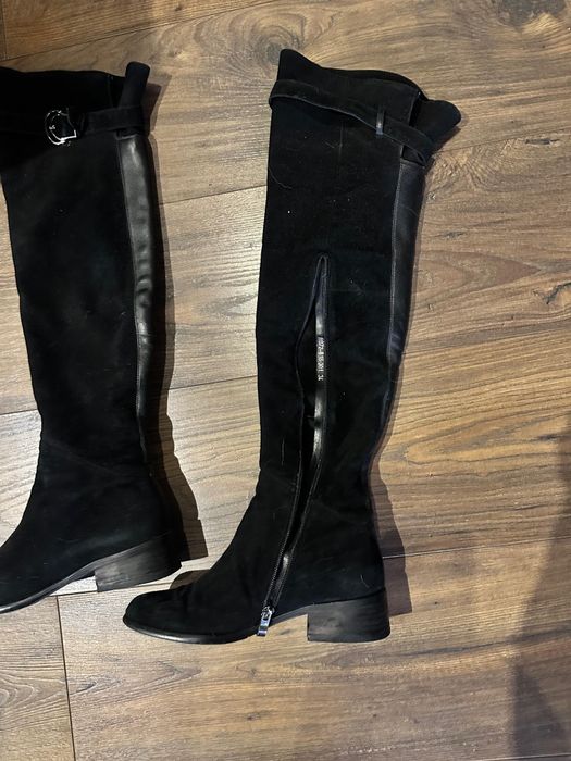 Сапоги демисезонные ботфорты