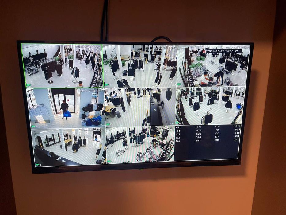 Видеонаблюдени установка от 5000тг