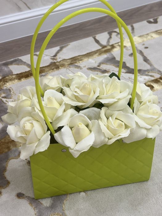 Мыльные розы цаеты букет