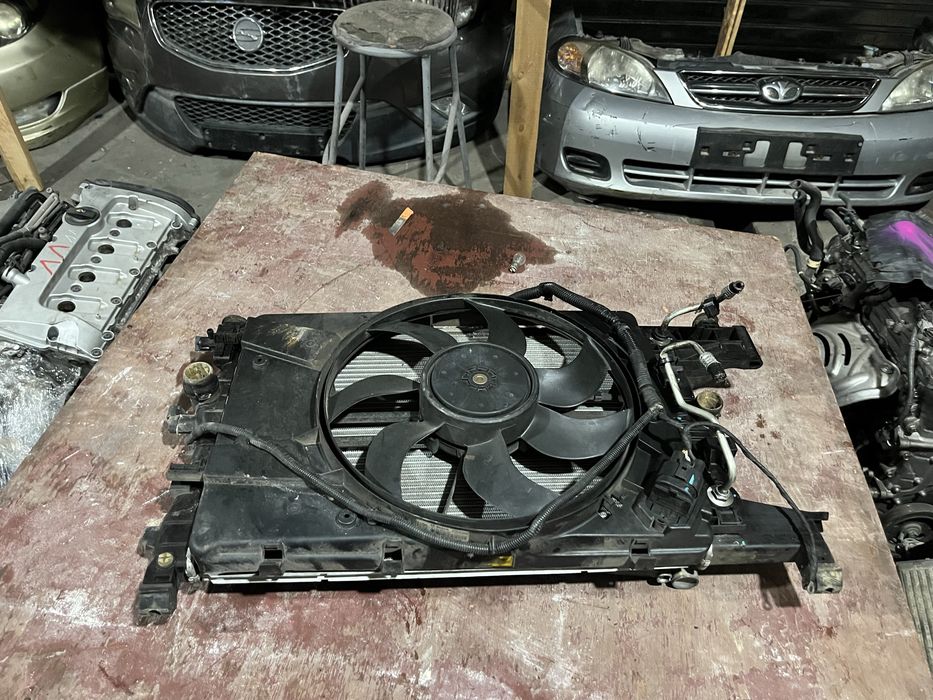 Шевроле круз радиаторы дифузор вентилятор