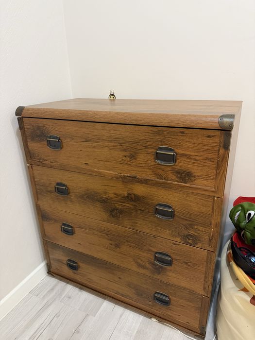 Комод из мдф, с 4 ящиками