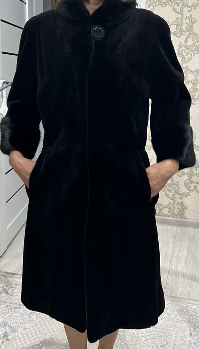 Норка стриженная шуба