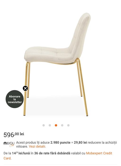 Set de 4 scaune dining