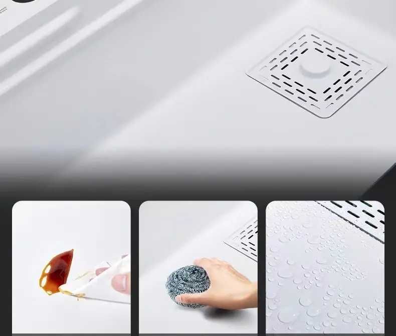 ПРОМОЦИЯ ! Висококачествена мултифункционална бяла кухненска мивка