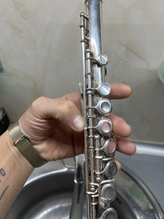 Немска сребърна  ФЛЕЙТА  за Сватби и Мероприятия .