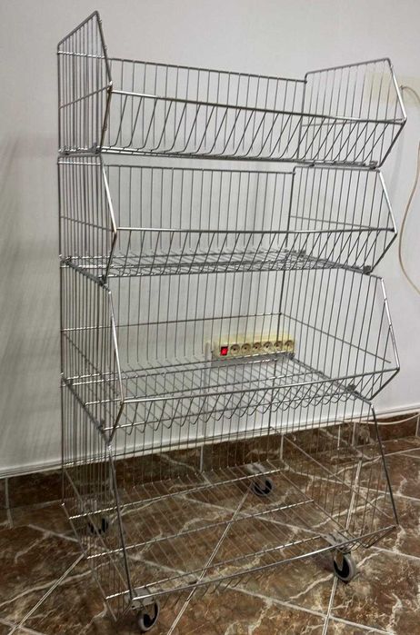 Sistem cosuri metalice pentru expunere/promotii