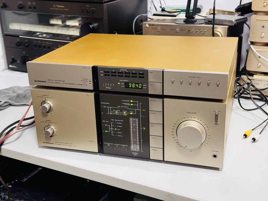 Amplificator legendar de inaltă fidelitate PIONEER A-9,110W/canal 8ohm