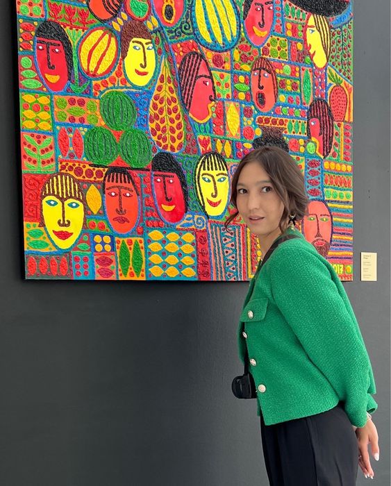 Твидовый пиджак 42/44 рр