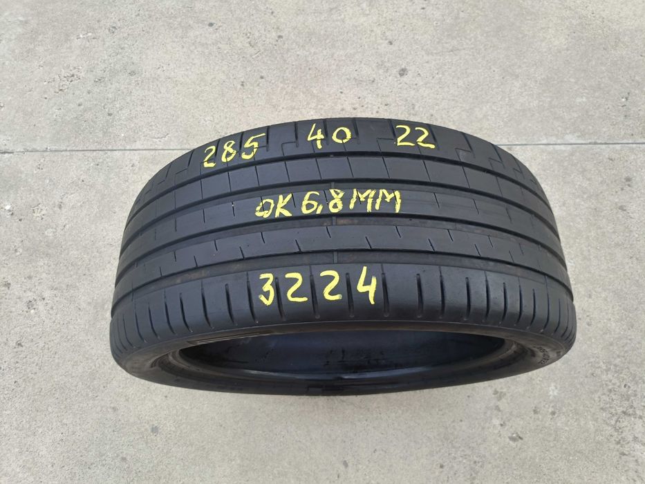 O anvelopa vara 285 40 22 pirelli p zero pz5 profil de 6,8 mm dot 3224