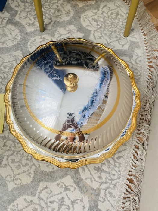 Блюдо с крышкой 2 штуки