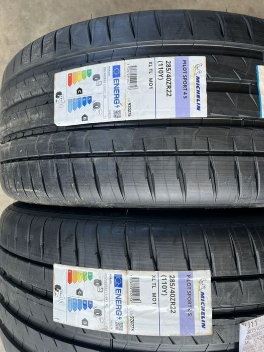 vând set anvelope 285/40/22-325/35/22 Michelin de vară noi