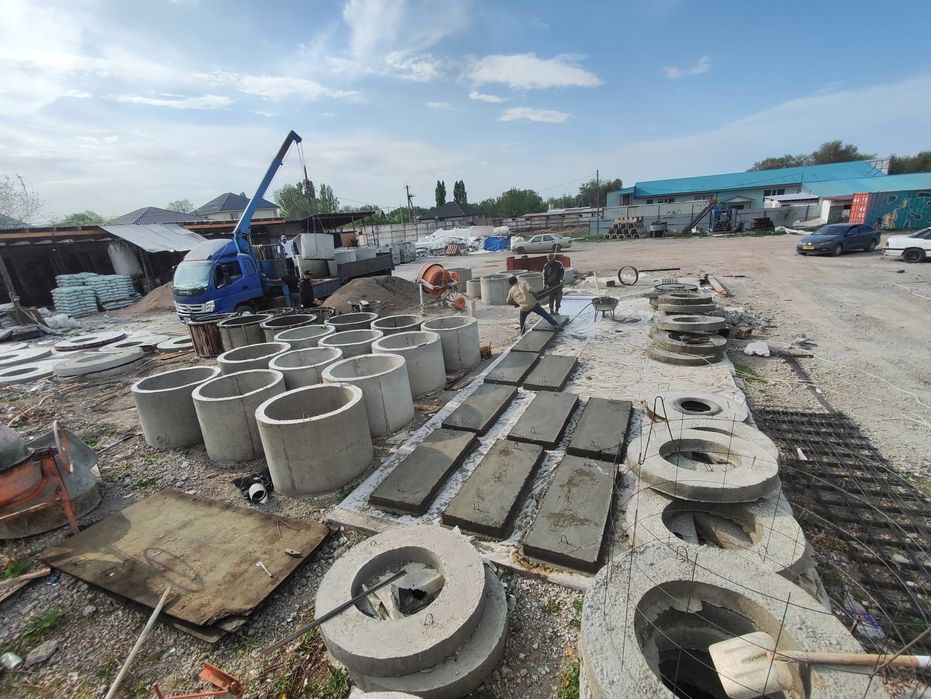 Бетонные колцо для септика