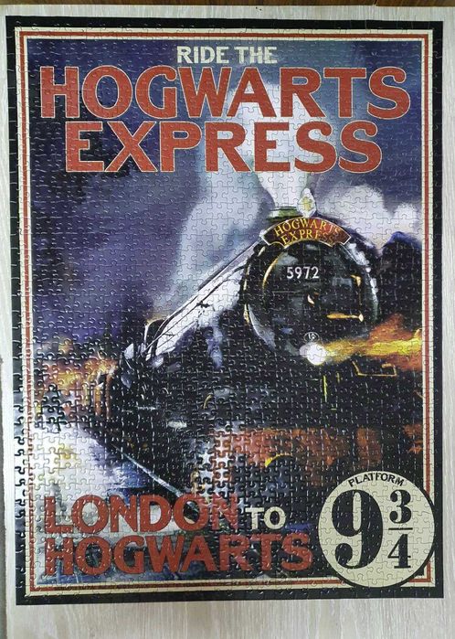 Продавам пъзел Aquarius – “Hogwarts Express” от 1000 части