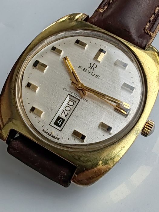 Ceas Revue Automatic Calendar 36 mm Funcționează Impecabil!