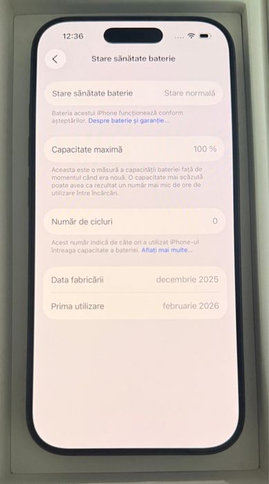 Iphone 17 256 Gb Black Factura/Garantie 24 luni