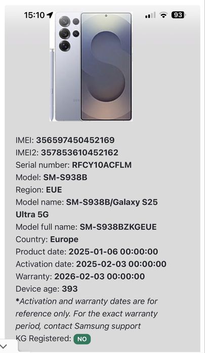 Samsung Galaxy S25 Ultra Titanium Black 512/12GB Гаранция! Като Нов!