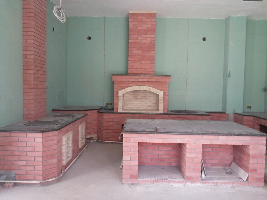 СТРОЕМ  Летние кухни. Барбекю. Печи