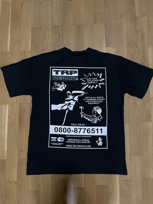 Trapstar черна тениска