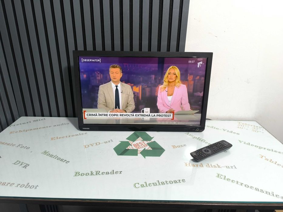 Televizor Toshiba 24D1333G 24 inch LCD TV Full HD HDMI USB