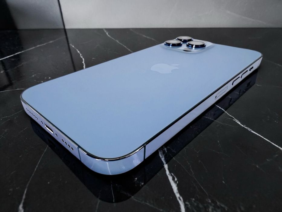 Apple iPhone 13 Pro Max 1TB Sierra Blue 90% Батерия! Гаранция!