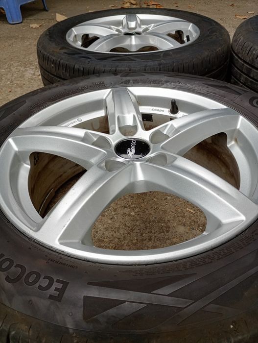 Jante Ford,Volvo,Peugeot+cauciucuri 215/55/16