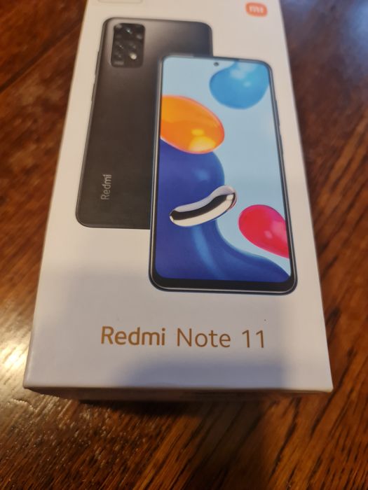 Redmi Note 11, în stare foarte bună, cutie,încărcător, husă, folie ecr